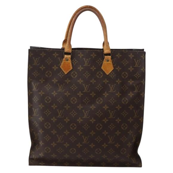 LOUIS VUITTON Monogram Sac Plat Hand Bag M51140 - Picture 2 of 12